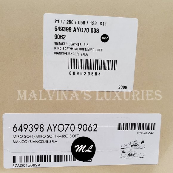 GUCCI SNEAKERS MENS LEATHER DISNEY ACE HUEY DEWEY LOUIE LOGO SHOES 9G US 9.5 - Picture 4 of 16